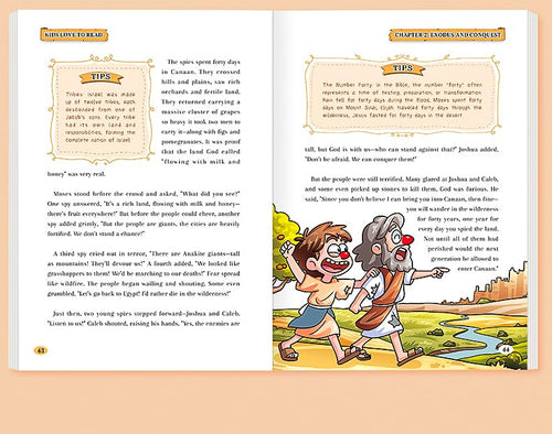 Bible Stories in Comics: Timeless Wisdom for Young Hearts and Minds